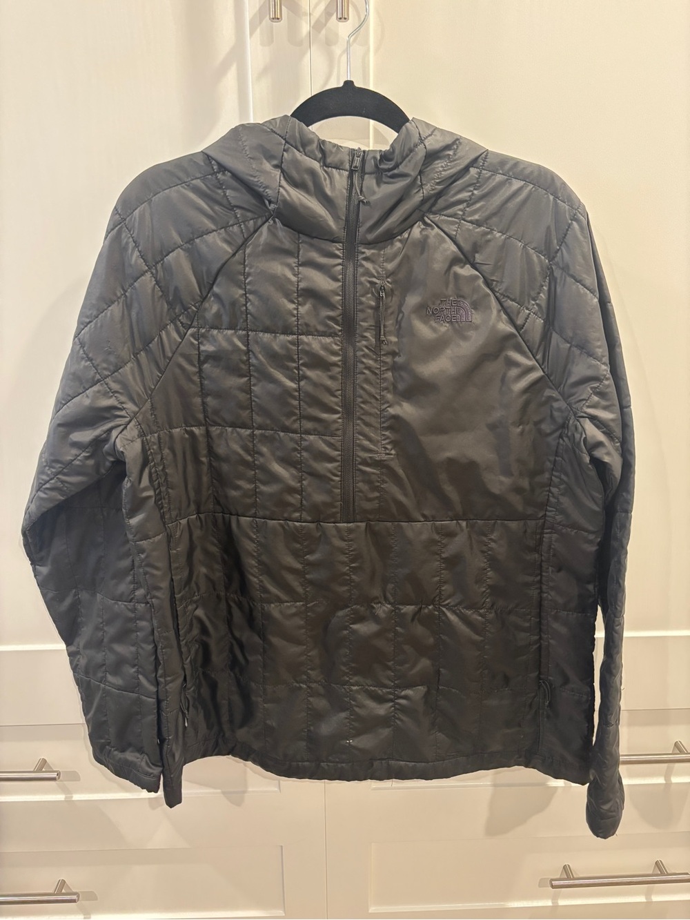 The North Face Women’s Black Quilted Hooded Puffer Jacket
